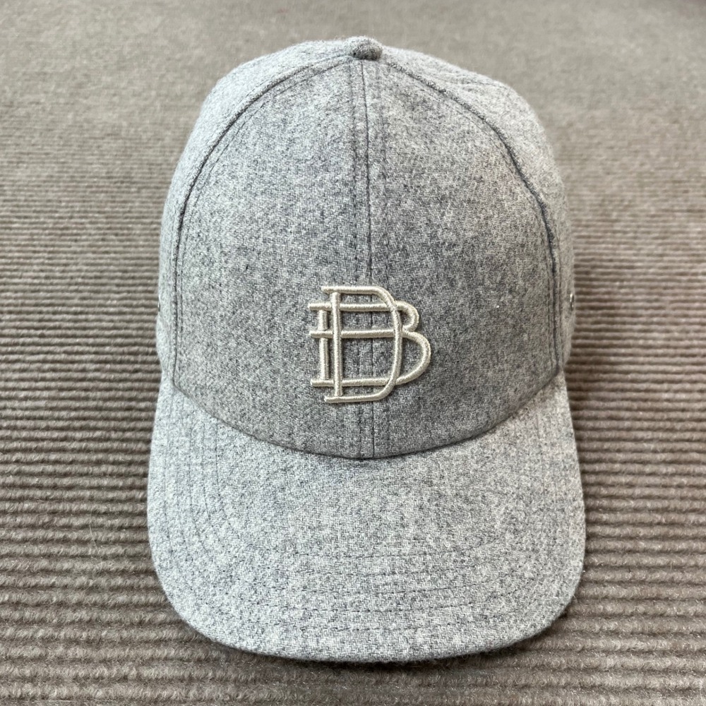 B. Draddy American Needle BD Ruca Hat Heather Grey Wool Blend Strapback Cap NEW